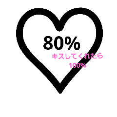 [LINEスタンプ] Heart2