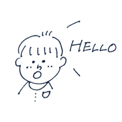 [LINEスタンプ] とんでもないシンプルさ