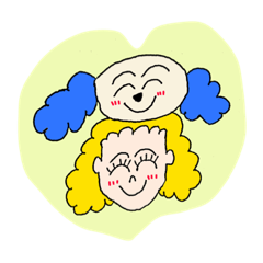 [LINEスタンプ] ブランシュとチャピ