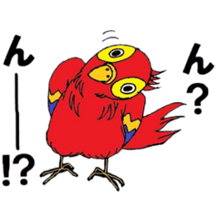 [LINEスタンプ] ある日のオウムさん