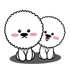 [LINEスタンプ] cute dog mayo