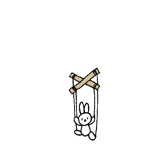 [LINEスタンプ] うさぎなやつ