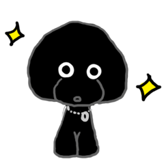 [LINEスタンプ] 黒ぷ〜〜レイラ