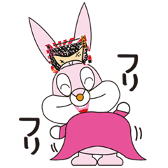 [LINEスタンプ] 特攻うさちゃんスタンプ第二弾！