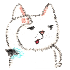 [LINEスタンプ] CatUrbanite-white