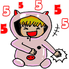 [LINEスタンプ] NongPiglet