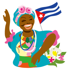 [LINEスタンプ] キューバの愉快な仲間たちの画像（メイン）