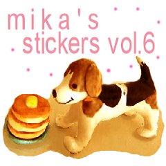 [LINEスタンプ] mikaのスタンプ♪ Vol.6の画像（メイン）