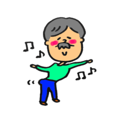 [LINEスタンプ] チャールズおじちゃん