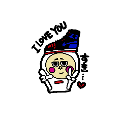 [LINEスタンプ] 頭スニスニ