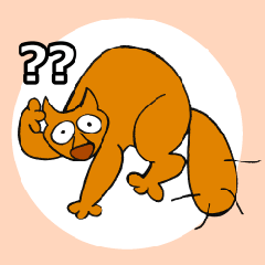 [LINEスタンプ] 野良猫のらねちゃんの画像（メイン）