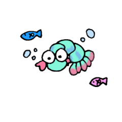 [LINEスタンプ] ゆかいな海洋生物たち2