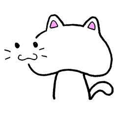 [LINEスタンプ] ずれねこ