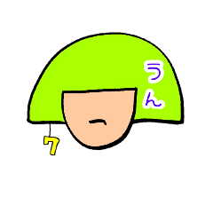 [LINEスタンプ] ナナシー