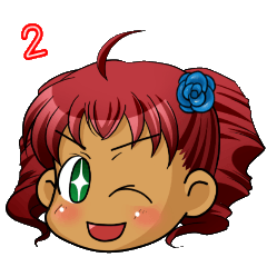 [LINEスタンプ] 歩く♪ちゃん 2