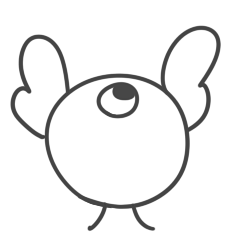 [LINEスタンプ] ノイズちゃん#1