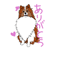 [LINEスタンプ] 愛犬ギルスタンプ(シェルティ)