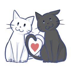 [LINEスタンプ] 真っ白な猫