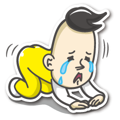 [LINEスタンプ] 波田君の日常