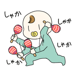 [LINEスタンプ] 赤ちゃん（可愛い）