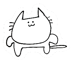 [LINEスタンプ] ねこのきーしゃん