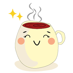 [LINEスタンプ] 紅茶マグカップ