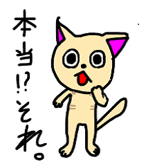 [LINEスタンプ] ネコづくし