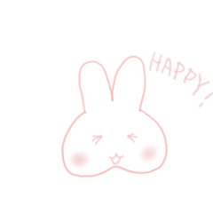 [LINEスタンプ] 桃尻兎