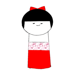 [LINEスタンプ] こけしまる