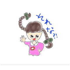 [LINEスタンプ] 関西弁を喋る愉快な幼稚園児