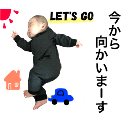 [LINEスタンプ] 楓香と爽介