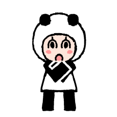 [LINEスタンプ] パンダ子さんの日常 NS 1.02.1の画像（メイン）
