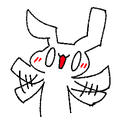 [LINEスタンプ] ハツラツうさぎ