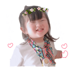 [LINEスタンプ] かんなちゃんのきもち☺︎