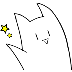 [LINEスタンプ] そのまま猫