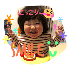 [LINEスタンプ] 莉愛ちゃんVer.1