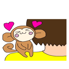 [LINEスタンプ] おさるサンです。8