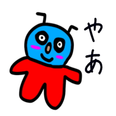 [LINEスタンプ] 赤いアリスタンプ