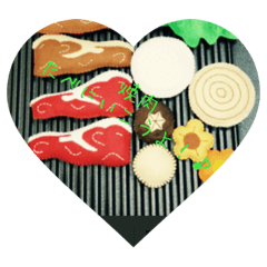 [LINEスタンプ] 食べにいこうよ！