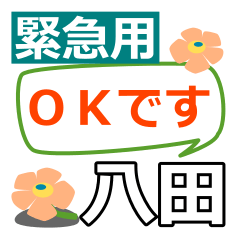 [LINEスタンプ] 取急ぎ返信用【八田,はった,hatta】専用