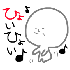 [LINEスタンプ] 頭でっかちなヤツ