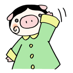 [LINEスタンプ] みちあんないのこぶた2