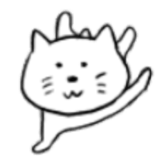 [LINEスタンプ] ねこ殿。