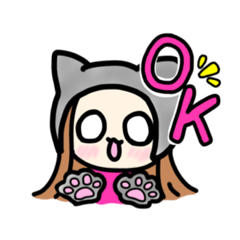 [LINEスタンプ] まきねこスタンプ☆