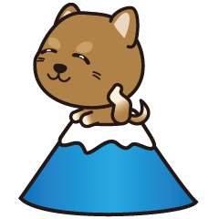 [LINEスタンプ] 大きな顔した柴犬