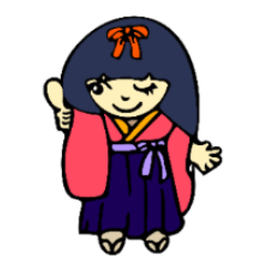 [LINEスタンプ] 可愛い日本人形2