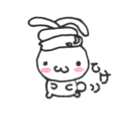 [LINEスタンプ] ぞうきんうさぎ