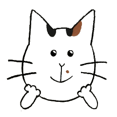 [LINEスタンプ] ねこのみっちースタンプ改訂版