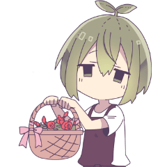 [LINEスタンプ] 花屋のふたばちゃん