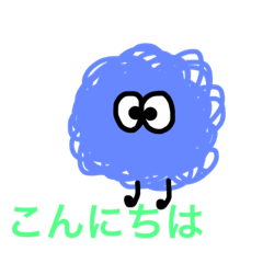 [LINEスタンプ] もけ もけ ちゃん